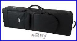 Professional Keyboard Stage Piano Bag Case Soft Padded with Trolley Handle 115cm