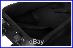 Professional Keyboard Stage Piano Bag Case Soft Padded with Trolley Handle 138cm