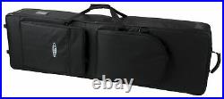 Professional Keyboard Stage Piano Bag Case Soft Padded with Trolley Handle 140cm