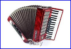 Quality German Made LMM Piano Accordion Weltmeister Stella 80 bass+Case&Straps