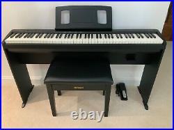 ROLAND FP-10 88 Key Digital Piano, Black, Includes Stand, Seat, Case, Dust Cover