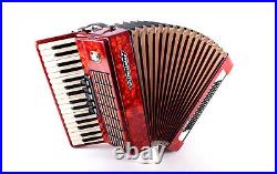 Rare Top Quality German Made LMM Piano Accordion Weltmeister Stella 80 bass