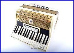 Rare Vintage German Made TOP Piano Accordion Weltmeister 60 bass, 8 switches