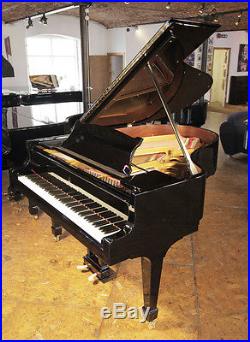 Rebuilt 1923, Steinway Model O grand piano with a black case. 5 year warranty