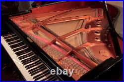 Reconditioned, 2014 Brodmann BG-187 Grand Piano with a Black Case