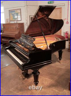 Restored, 1902, Bechstein Model V Grand Piano with a Black Case. 5 Year Warranty