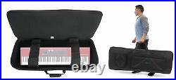 Rockville 76 Key Padded Rigid Durable Keyboard Gig Bag Case For NORD PIANO 4
