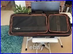 Roland Digital Go-Piano 61 Keys, Piano Stand FP2Foot Pedal + Stool & Carry Case