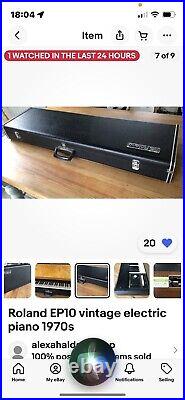 Roland Ep10 Vintage Piano Good Condition Sold With Original Flight Case