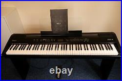 Roland FP-7 Digital Piano with stand, hold pedal, music stand & flight case