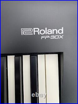 Roland FP30X Digital Piano with Stand, Damper Pedal DP-10 and Carry Case