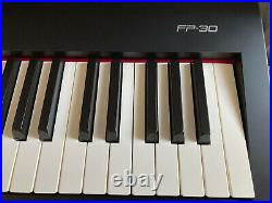 Roland Fp-30 Digital Piano (black) + Official Stand + Stagg Pedal + Travel Case