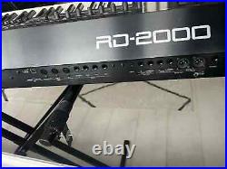 Roland RD-2000 Digital Stage Piano with case and pedal