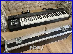 Roland RD-64 Digital Piano 64-Key Weighted Piano-Feel. With case, pedal and psu