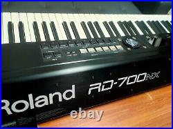 Roland RD-700NX Digital Stage Piano with flight case