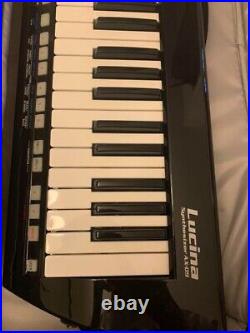 Roland lucina Shoulder Keyboard Synthesizer AX-9 Black Electronic piano rare