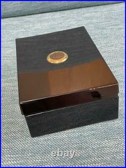 Rolex Vintage Cellini Piano Black 50.00.09 Watch Wooden Box Case