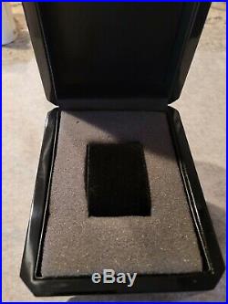 Rolex Watch Solid Piano Black Wood Collector Presentation Box Storage Display
