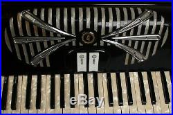 SONOLA Italian Piano Accordion Little Maestro Rivoli  Black withCase 1950's