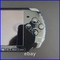 SONY PSP 3003 Slim & Lite Piano Black Boxed (No Battery) + Ridge Racer + Case