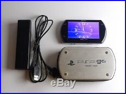 SONY PSP go PlayStation portable go Piano Black Screen no scratches with Case
