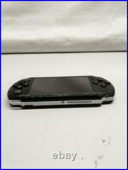 SONY PSP3000 Playstation Portable Black wt 4GB mem, box, cords, case PLEASE READ