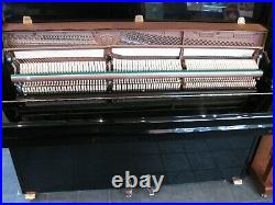 Samick SU105 Upright Piano in Black Gloss Case