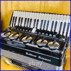 Settimio Soprani Mics IV Voice 120 Bass Double Octave Piano Accordion Used