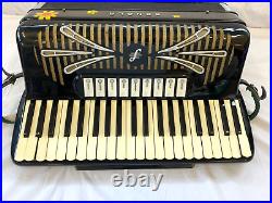 Sonola Piano Accordion Model R460 120 Bass Keys 41 Treble Keys Untested Charity