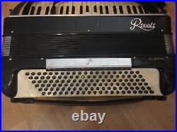 Sonola Rivoli Piano Accordion model no R241L 2135 With Borsini Hard Case