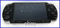 Sony PSP 2000 Black withcable and clear case operation confirmed Japan Excellent