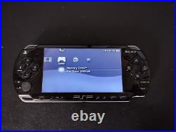 Sony PSP 2000 PlayStation Portable System Piano Black with case