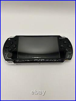 Sony PSP 2003 PlayStation Portable System Piano Black X6 Games X6 Movies & Case