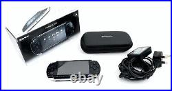 Sony PSP 2003 /Slim and Lite Piano Black (in blue Chelsea casing), Boxed