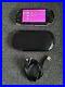Sony-PSP-2003-console-Piano-Black-32gb-memory-card-USB-cable-leather-case-01-dft