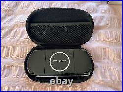 Sony PSP 3000 Console Piano Black Complete In Box With Two Carry Cases UK Vers