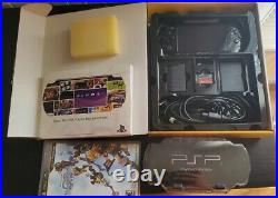 Sony PSP-3000 Piano black withbox, traveller case, charger and Kingdom Hearts