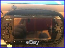 Sony PSP 3001 Piano Black Includes CASE, 5 GAMES, GREAT CONDITION