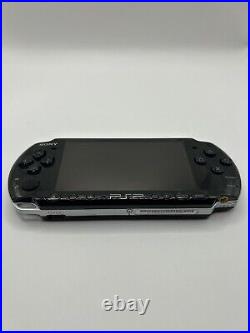 Sony PSP 3003 PlayStation Portable System Piano Black X12 Games And Film. Cased