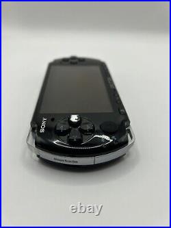 Sony PSP 3003 PlayStation Portable System Piano Black X12 Games And Film. Cased