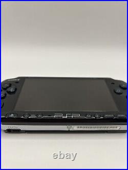 Sony PSP 3003 PlayStation Portable System Piano Black X12 Games And Film. Cased