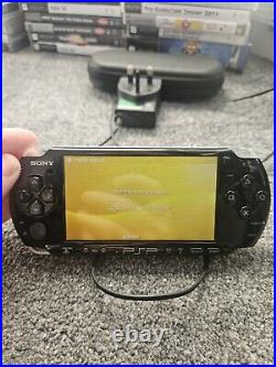 Sony PSP-3003 With Games Large Bundle (64gb, With Charger And Case) New Battery