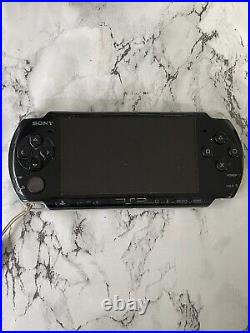 Sony PSP 3004 Piano Black + Free 5 Games Included + Case Bundle FREE DELIVERY