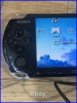 Sony PSP 3004 Piano Black + Free 5 Games Included + Case Bundle FREE DELIVERY