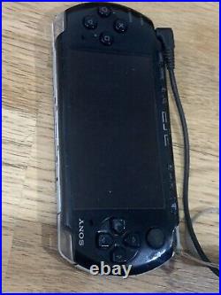 Sony PSP 3004 Piano Black + Free 5 Games Included + Case Bundle FREE DELIVERY