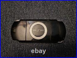 Sony PSP Console Piano Black Slim & Lite with Case & Games