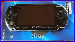 Sony PSP Console with Extra Carrying Case PSP1001 Piano Black Excellent Shape