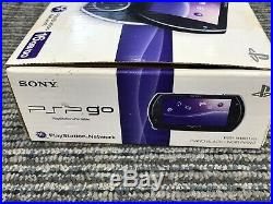 Sony PSP GO Handheld Video Game Console 16GB Piano Black SEALED Brand New W Case