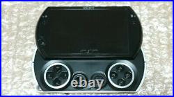 Sony PSP Go Piano Black Console With Memory card 16GB & Private Case Excellent