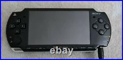Sony PSP Slim and Lite 2003 Model Piano Black x2 UMDs UMD Case Read Description